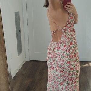Floral Pink Dress